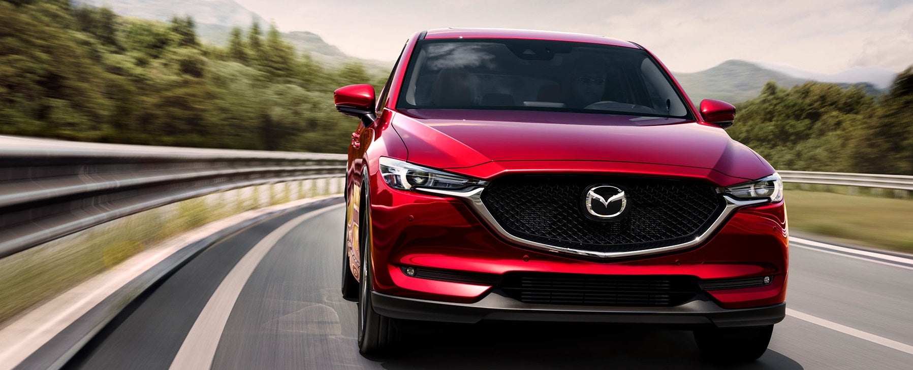 A 2019 Mazda CX-5 parked